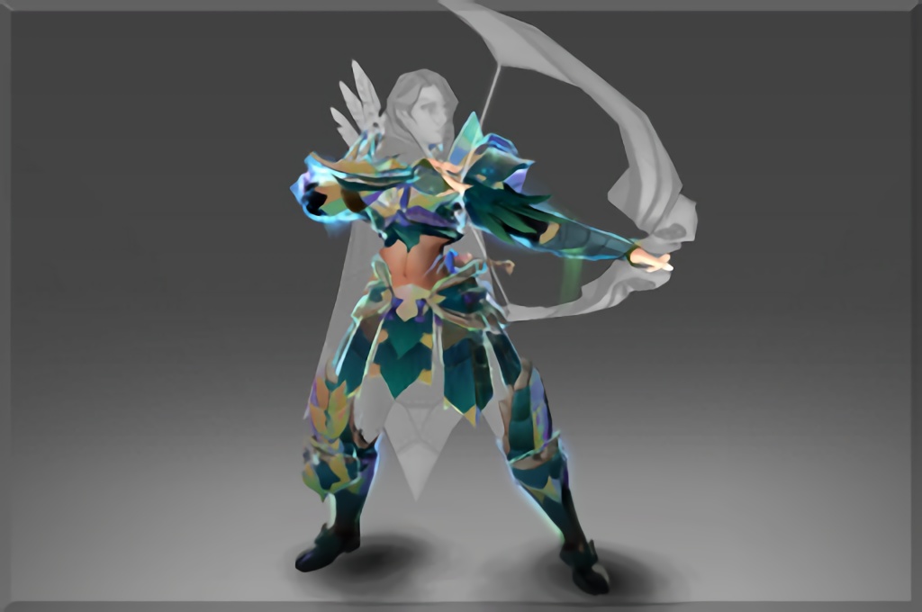 Скачать скин Prismatic Zinogre Mail мод для Dota 2 на Windranger - DOTA 2 ГЕРОИ